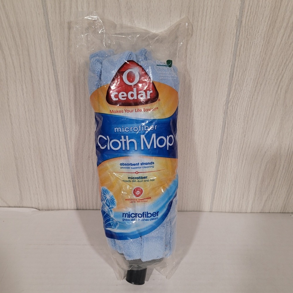 O-Cedar Microfiber Cloth Wet Mop Head Refill NEW